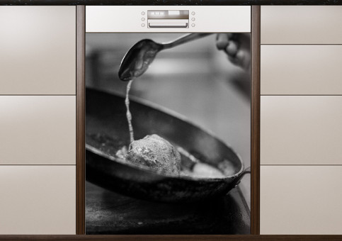 Magnet XXL Chef en cuisine 2
