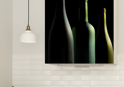 Magnet XXL 3 bouteilles de vin