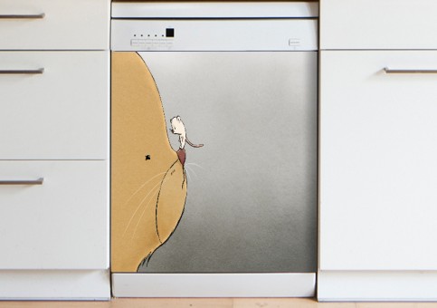 Magnet XXL Chat et souris