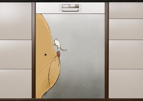Magnet XXL Chat et souris