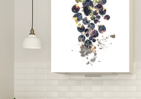 Magnet XXL Raisin Célestin grappe
